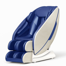 Blue electric full body massage chair capsuled shaped 4d zero gravity Shiatsu massage chair